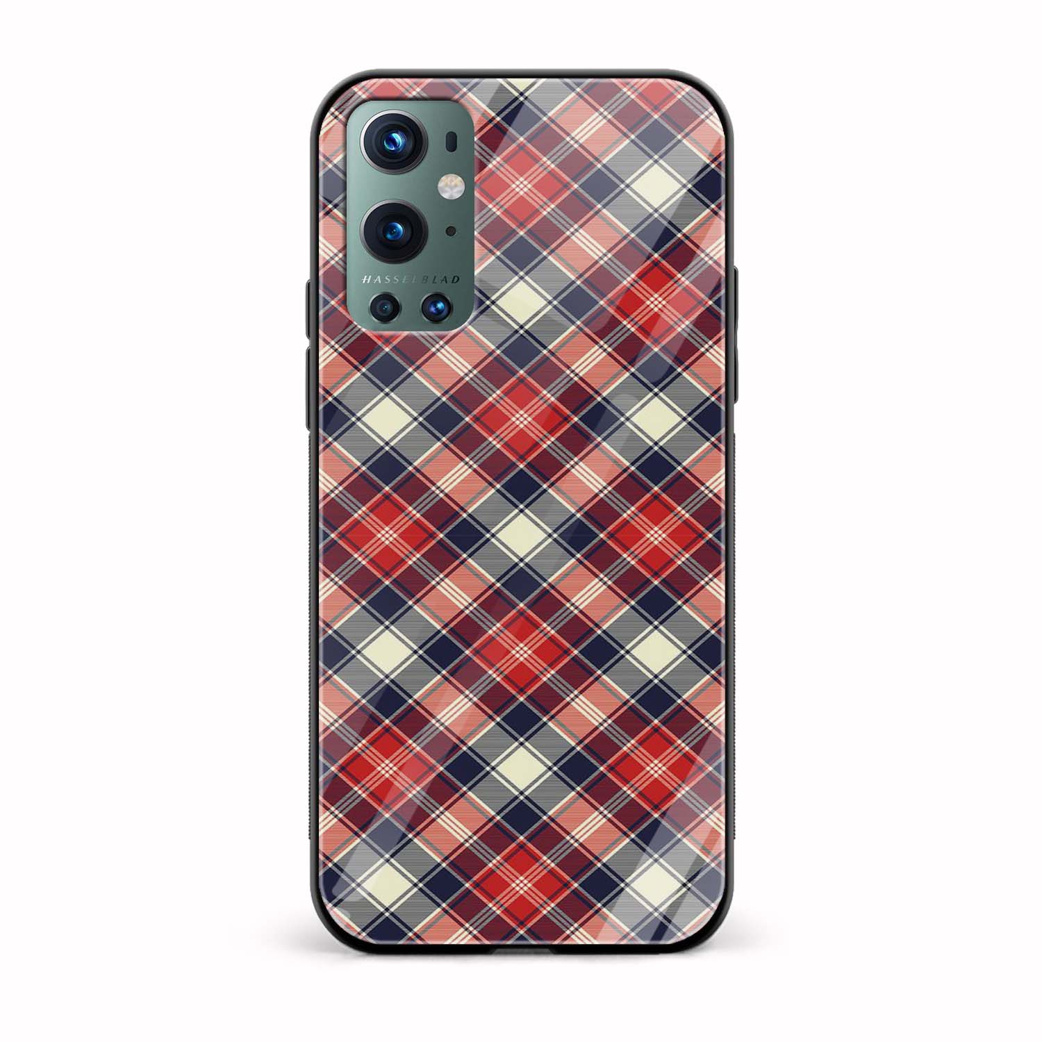 Pattern Printed Glass Back Phone Case Pattern Printed Glass Back Phone Case - Image 1