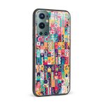 Abstract Printed Glass Back Phone Case - Image 2