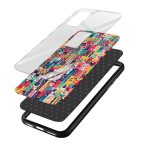 Abstract Printed Glass Back Phone Case - Image 3