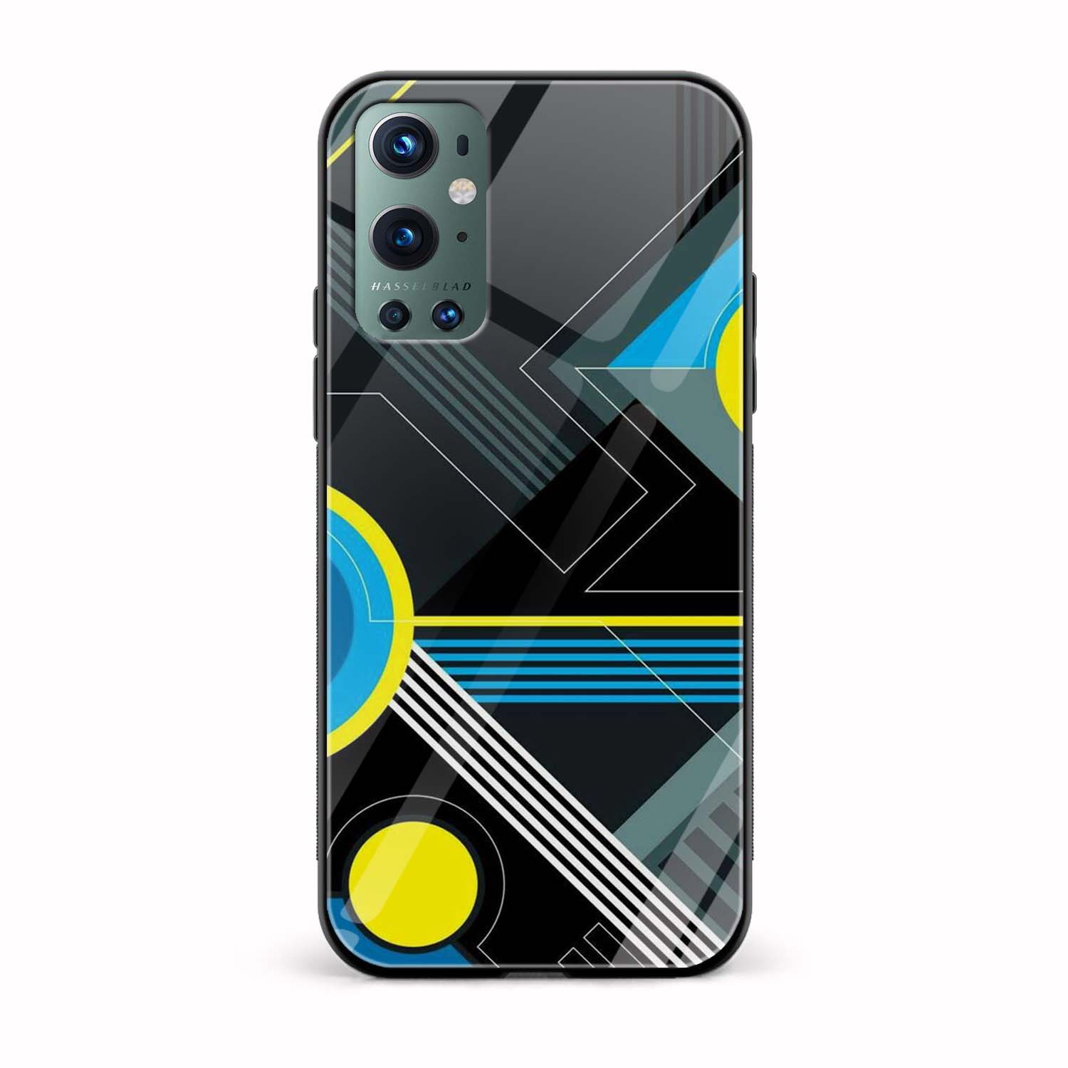 Abstract Printed Glass Back Phone Case Abstract Printed Glass Back Phone Case - Image 1
