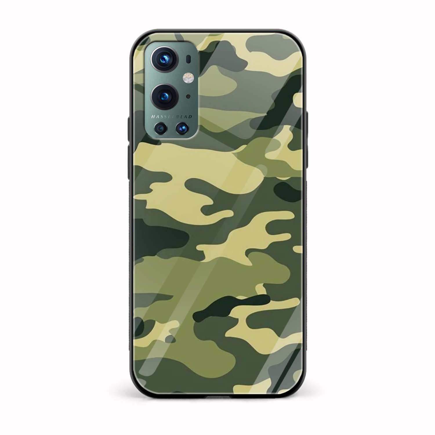 Camouflage Printed Glass Back Phone Case Camouflage Printed Glass Back Phone Case - Image 1