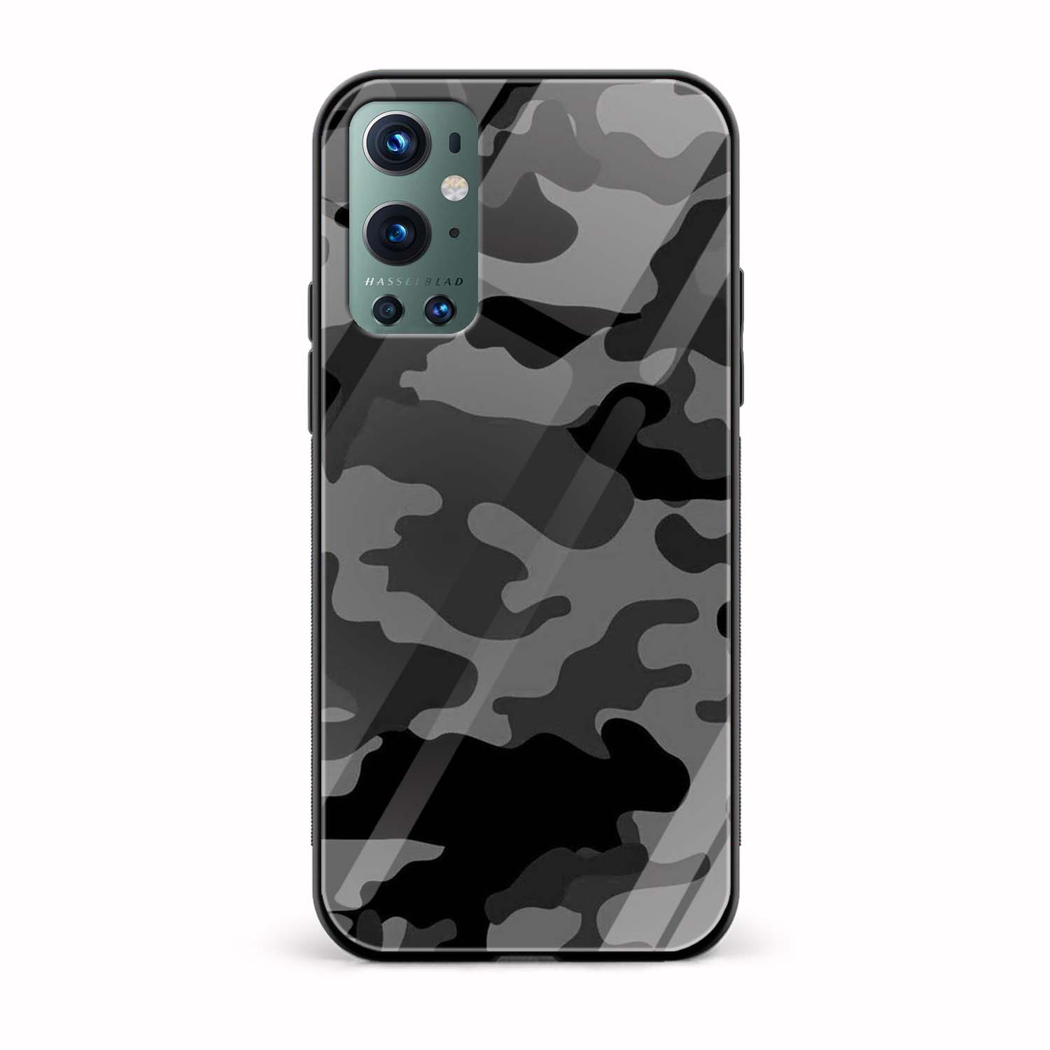 Camouflage Printed Glass Back Phone Case Camouflage Printed Glass Back Phone Case - Image 1