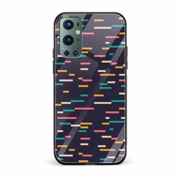 Pattern Printed Glass Back Phone Case