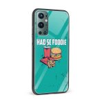 Haq Se Foodie Printed Glass Back Phone Case - Image 2