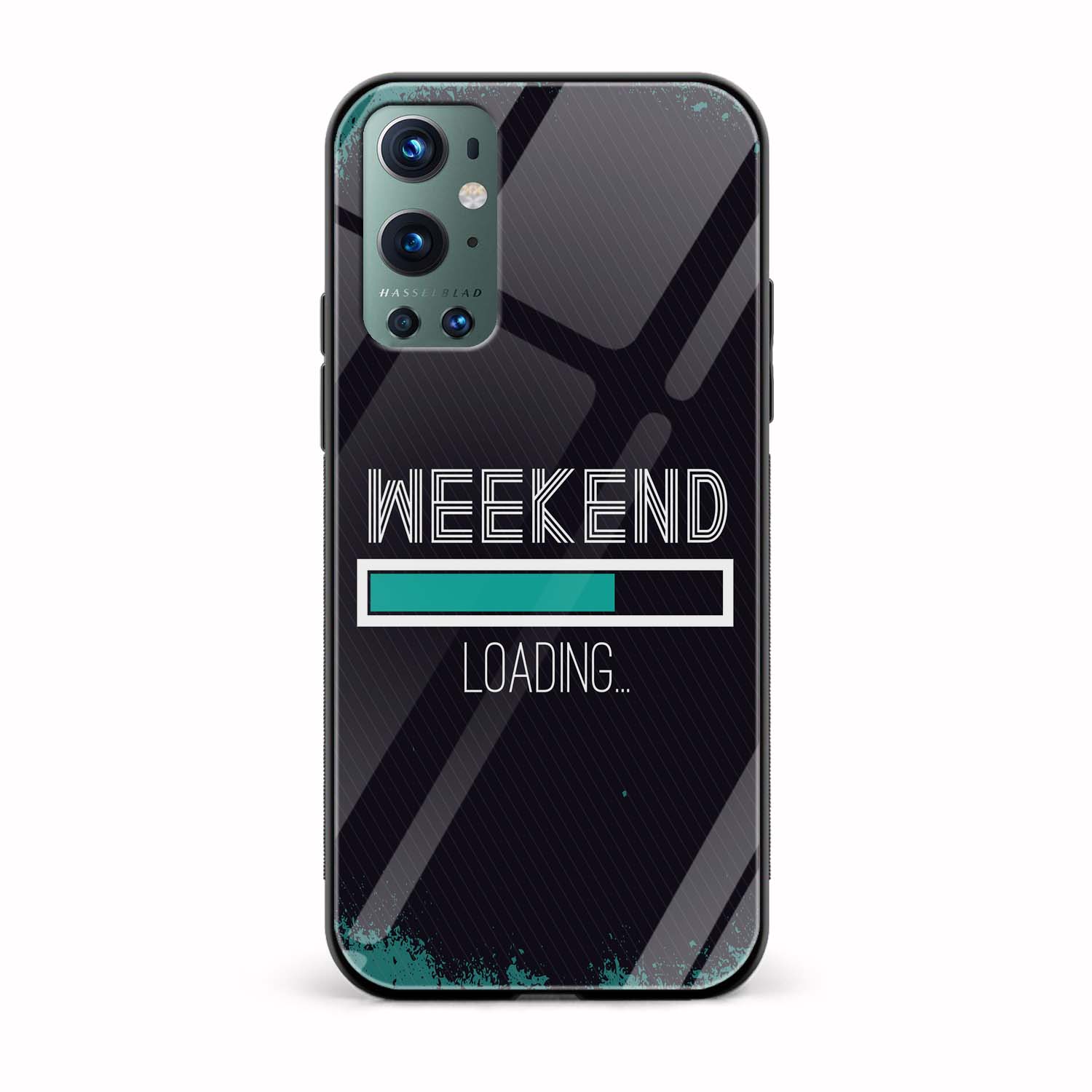 WEEKEND LOADING Printed Glass Back Phone Case WEEKEND LOADING Printed Glass Back Phone Case - Image 1