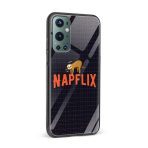 Napflix Printed Glass Back Phone Case - Image 2