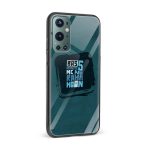 Bas 5 Min Me Aa Raha Hoon Printed Glass Back Phone Case - Image 2