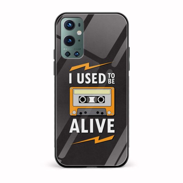 I Used To Be Alive Printed Glass Back Phone Case