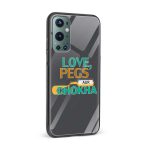 Love,Pegs Aur Dhokha  Printed Glass Back Phone Case - Image 2
