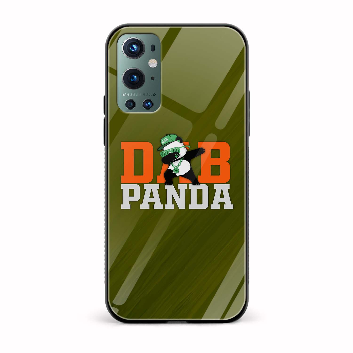 Dab Panda Printed Glass Back Phone Case Dab Panda Printed Glass Back Phone Case - Image 1
