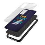 Too Lazy To Be Lazy Printed Glass Back Phone Case - Image 3