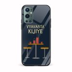 Vyavasta KijiyePrinted Glass Back Phone Case