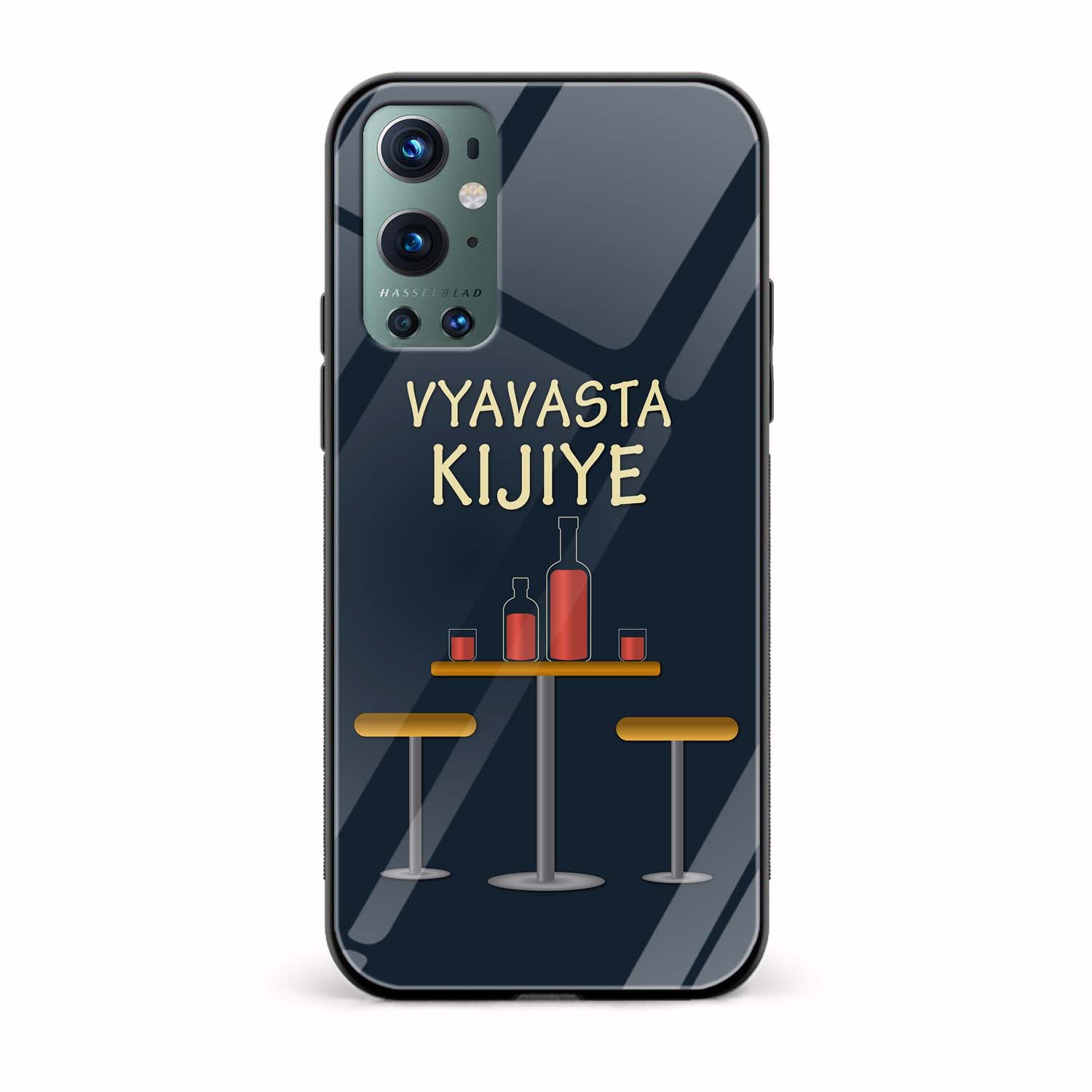 Vyavasta KijiyePrinted Glass Back Phone Case Vyavasta KijiyePrinted Glass Back Phone Case - Image 1