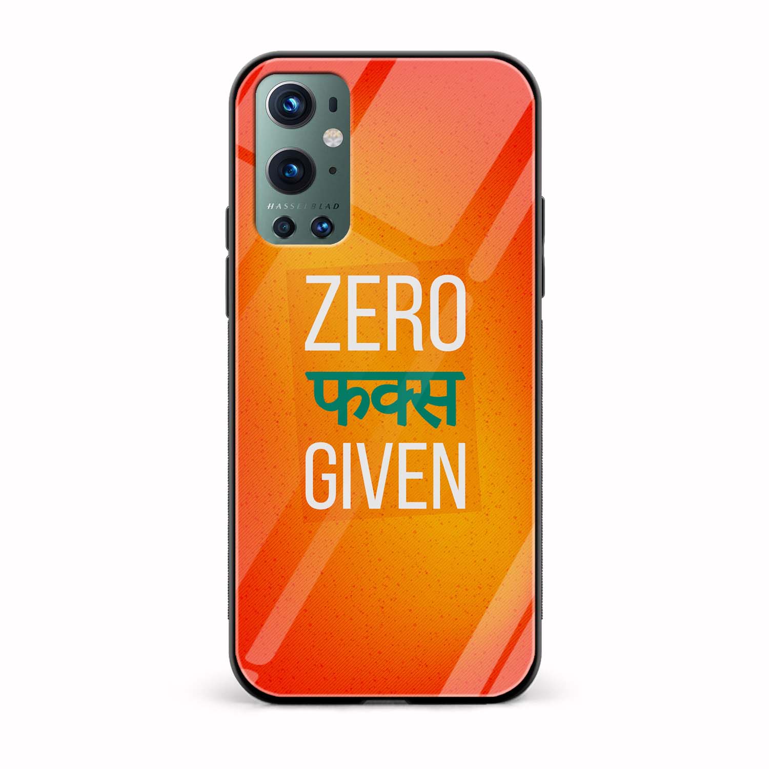 Zero F**ks GivenPrinted Glass Back Phone Case Zero F**ks GivenPrinted Glass Back Phone Case - Image 1