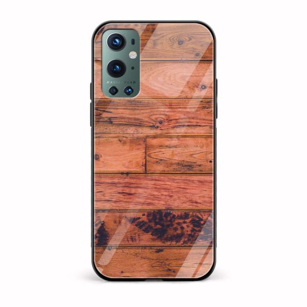 Wooden  Printed Glass Back Phone Case