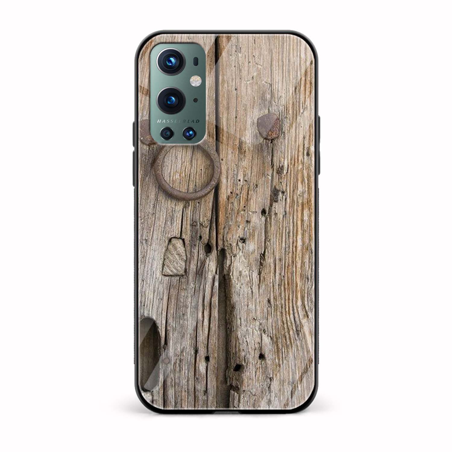 Wooden Printed Glass Back Phone Case Wooden Printed Glass Back Phone Case - Image 1
