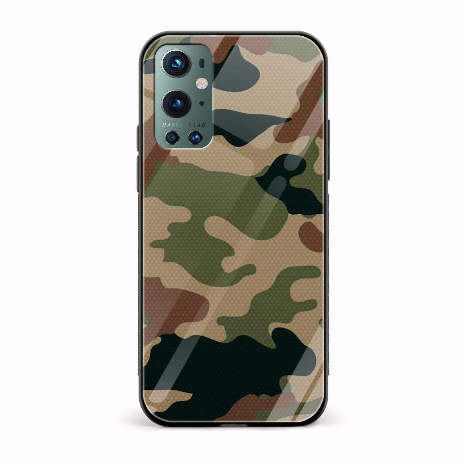 Camouflage Glass Back Phone Case Camouflage Glass Back Phone Case - Image 1