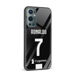 Ronaldo 7  Glass Back Phone Case - Image 2