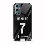 Ronaldo 7  Glass Back Phone Case