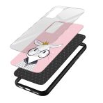 A Cute Bunny Glass Back Phone Case - Image 3