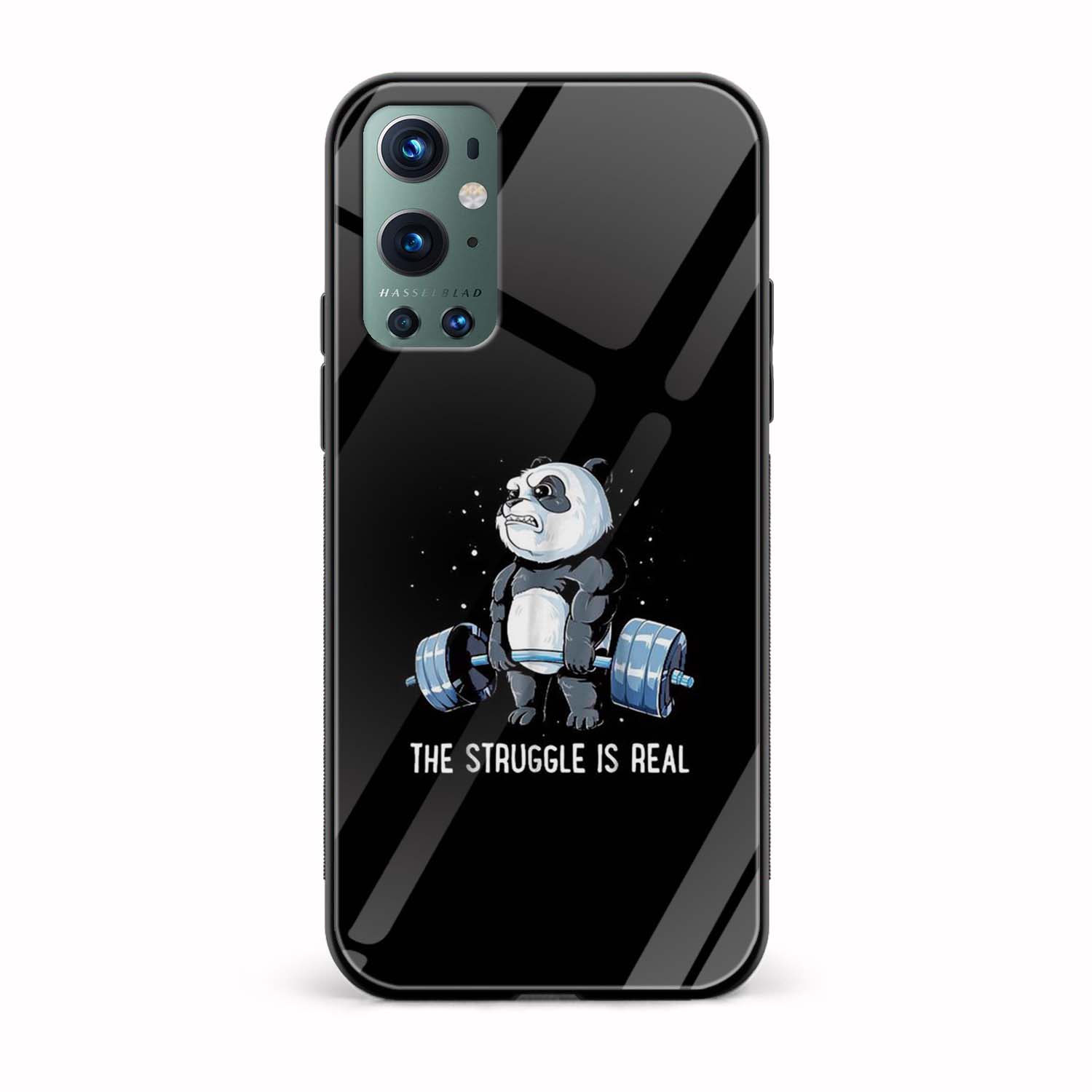 The Struggle Is Real Glass Back Phone Case The Struggle Is Real Glass Back Phone Case - Image 1
