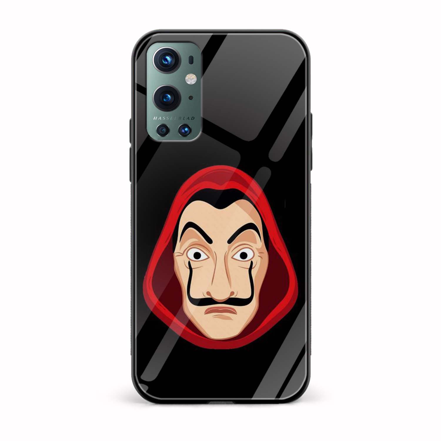 Money Heist Glass Back Phone Case Money Heist Glass Back Phone Case - Image 1