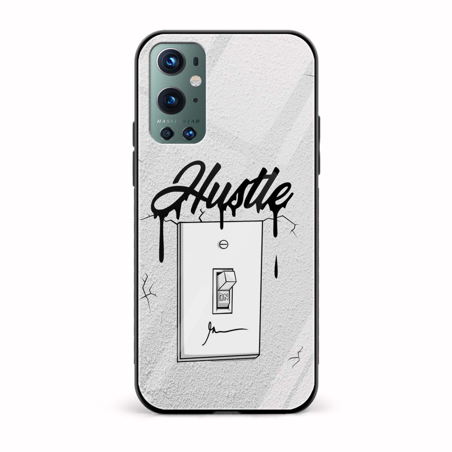 Hustle On Glass Back Phone Case Hustle On Glass Back Phone Case - Image 1