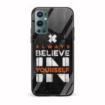Always Believe In Yourself Glass Back Phone Case