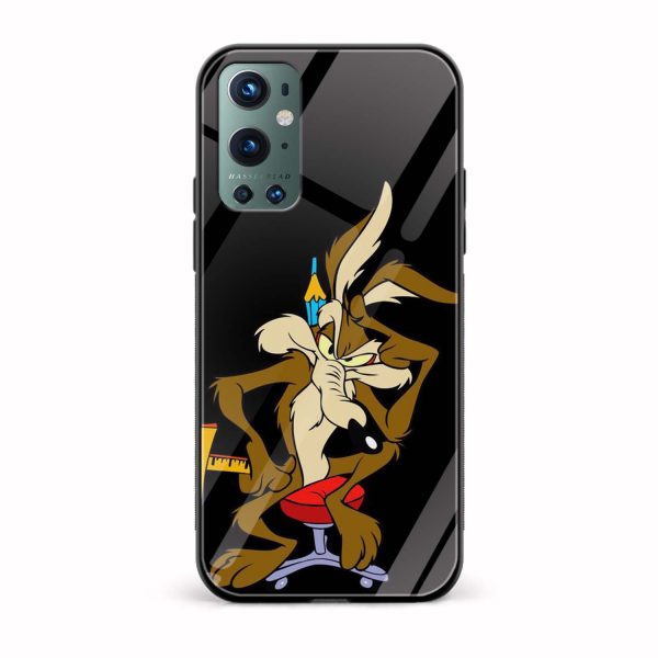 Road Runner The Coyote Glass Back Phone Case