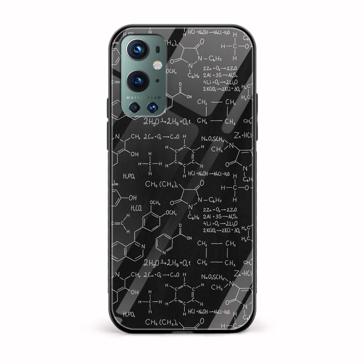 Chemistry Freak Glass Back Phone Case Chemistry Freak Glass Back Phone Case - Image 1