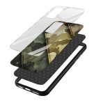 Camo  Glass Back Phone Case - Image 3