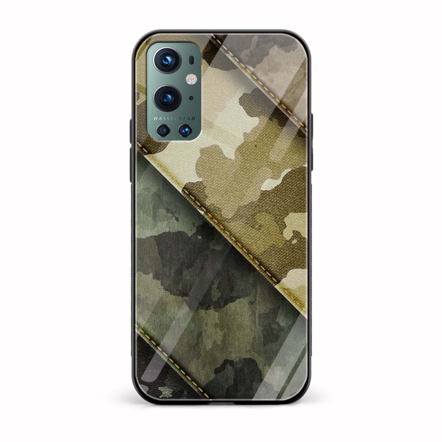 Camo Glass Back Phone Case Camo Glass Back Phone Case - Image 1