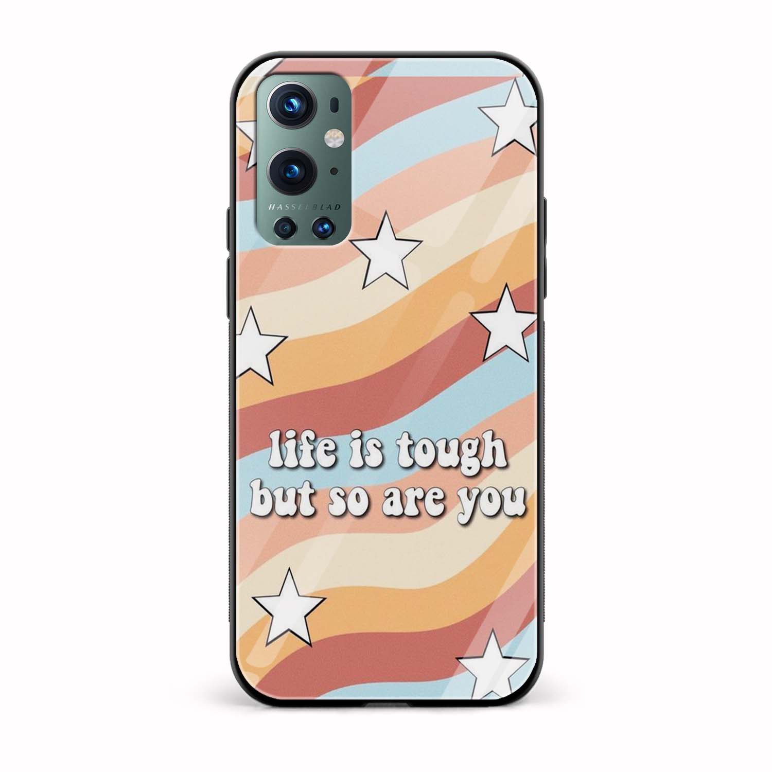 Life Is Tough But So Are You Glass Back Phone Case Life Is Tough But So Are You Glass Back Phone Case - Image 1