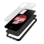 Wake Up and Crush It Glass Back Phone Case - Image 3