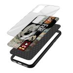 Mickey Mouse Collage Glass Back Phone Case - Image 3