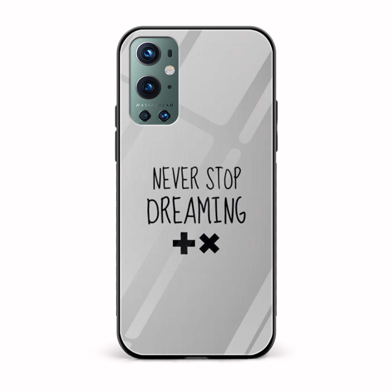 Never Stop Dreaming Glass Back Phone Case Never Stop Dreaming Glass Back Phone Case - Image 1