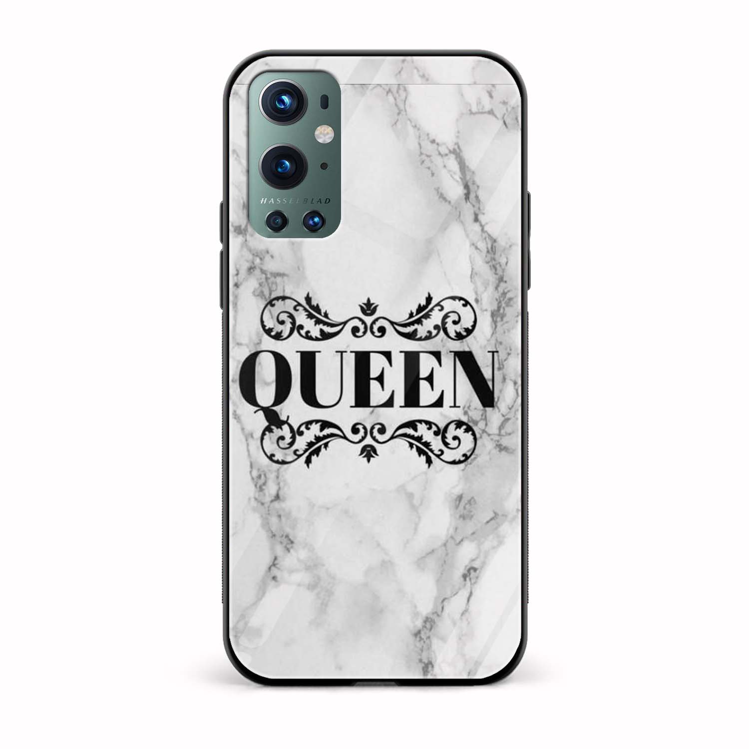 Queen Marble Glass Back Phone Case Queen Marble Glass Back Phone Case - Image 1