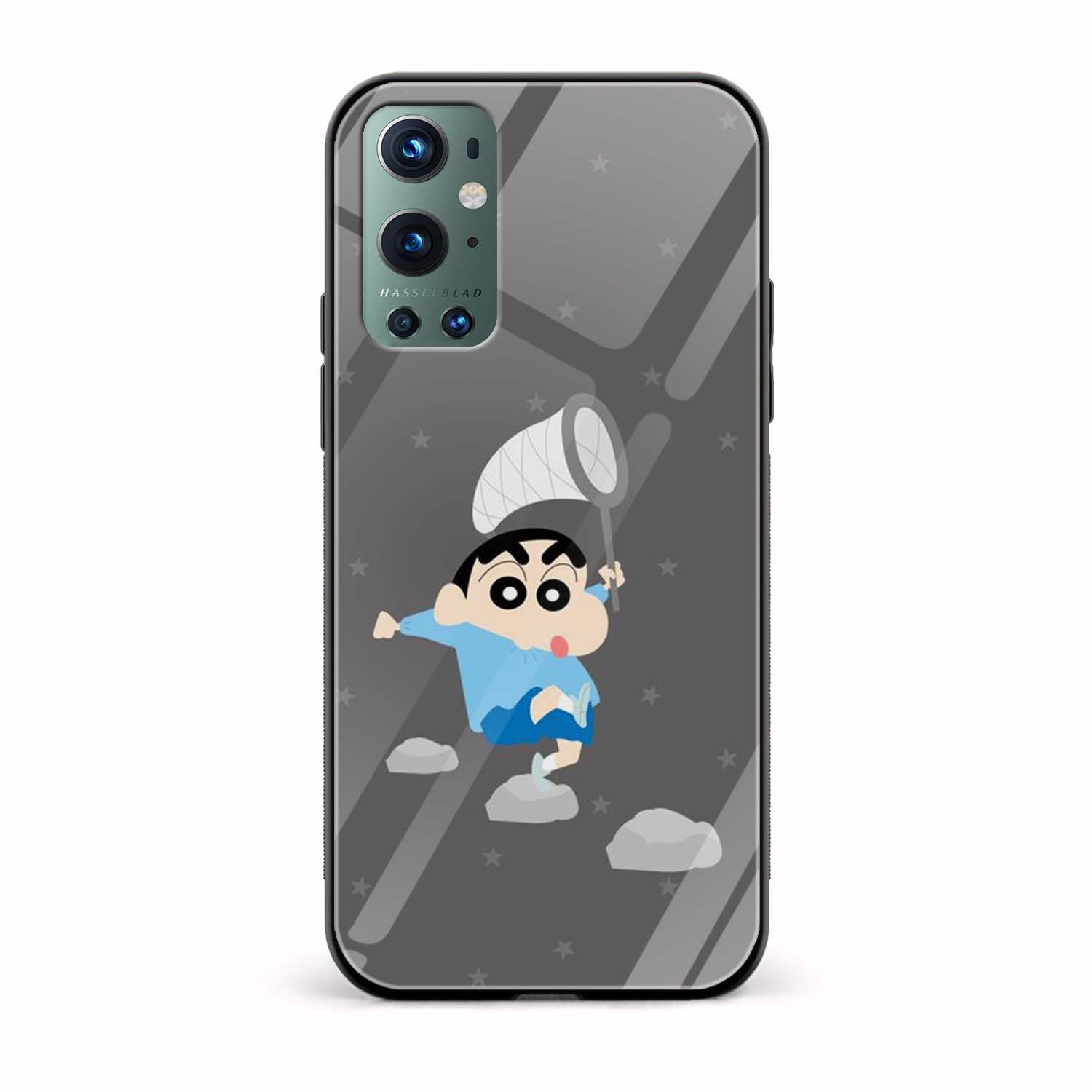 ShinChan Glass Back Phone Case ShinChan Glass Back Phone Case - Image 1