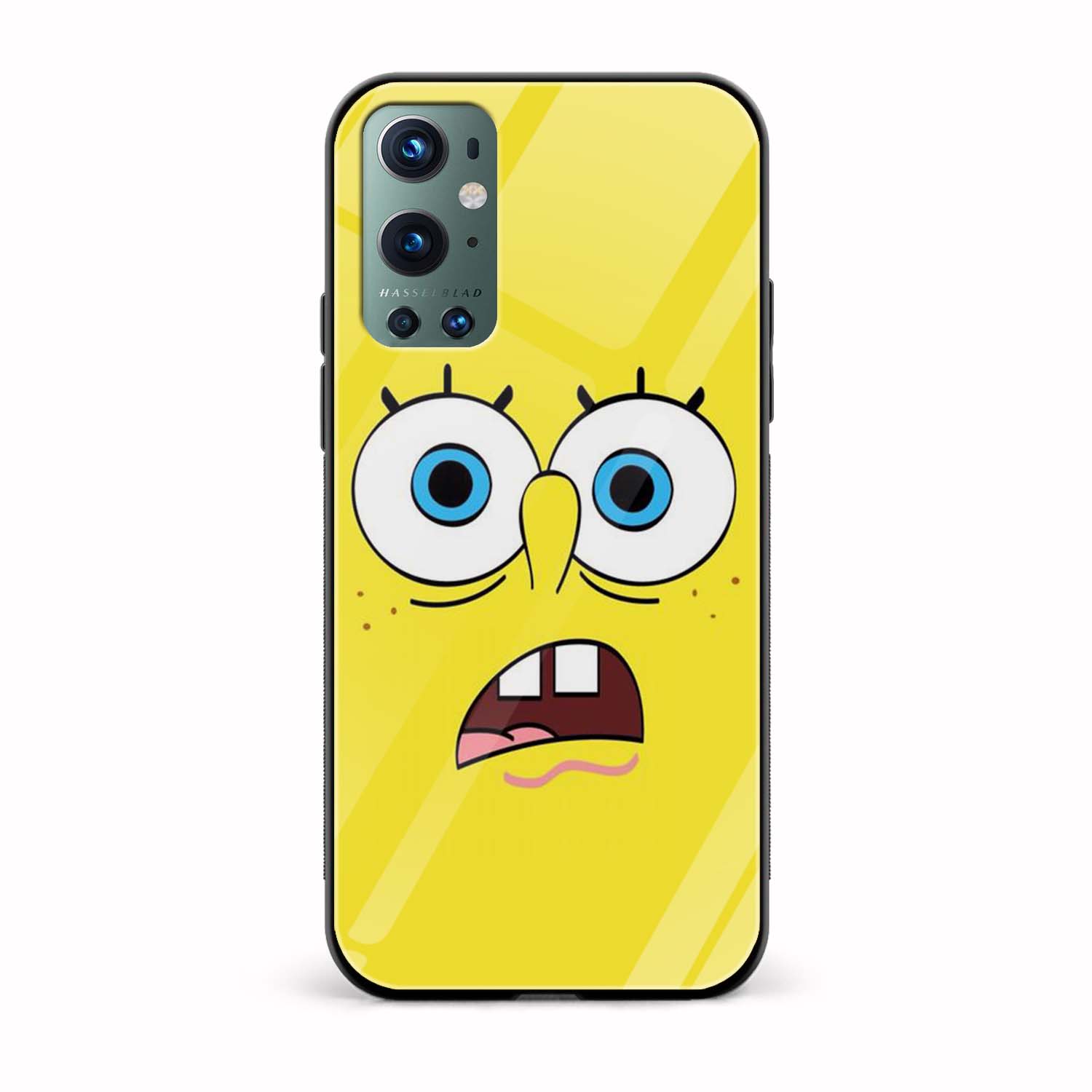 Sponge Bob Glass Back Phone Case Sponge Bob Glass Back Phone Case - Image 1