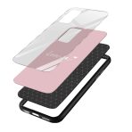 Love Pink  Glass Back Phone Case - Image 3