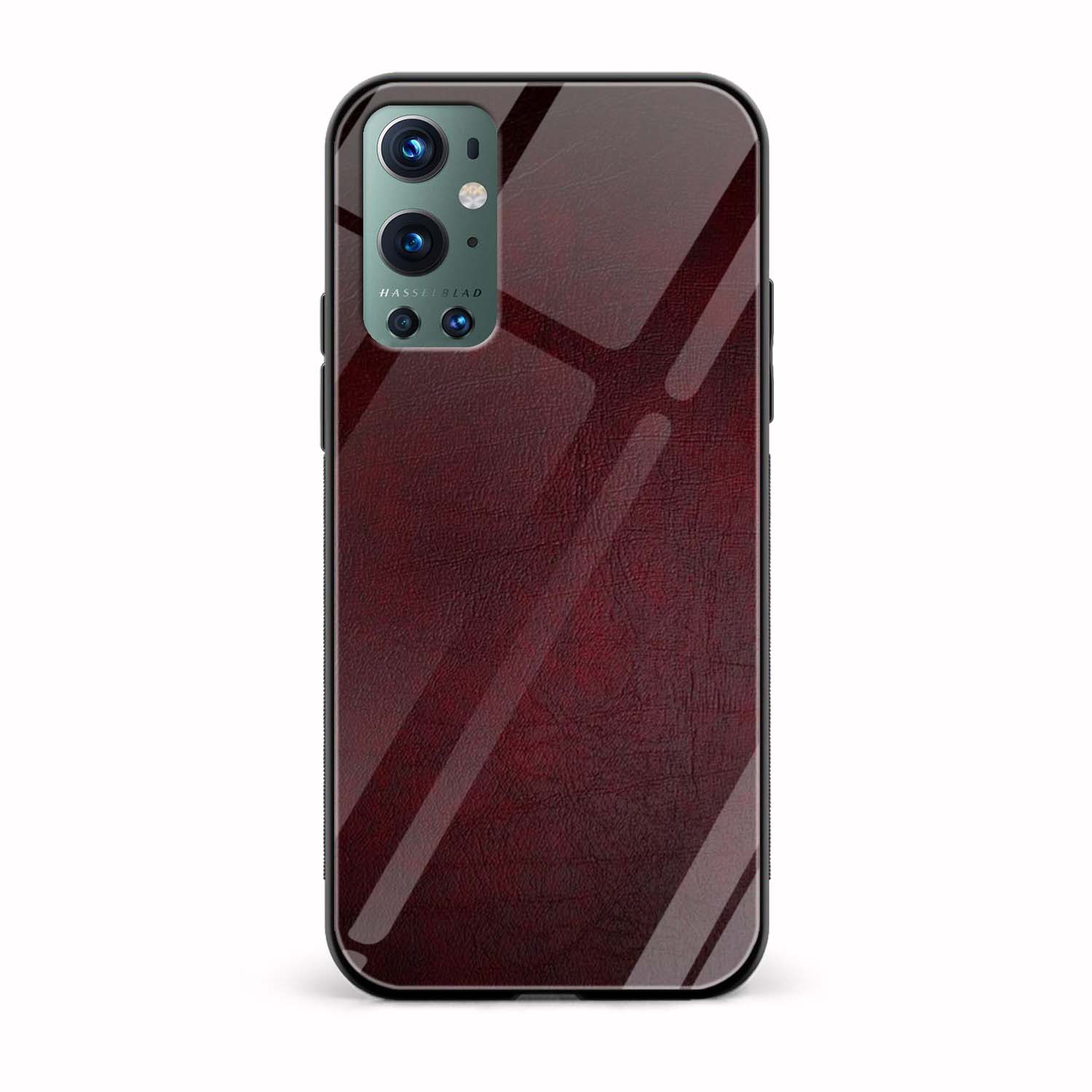 Textured Leather Glass Back Phone Case Textured Leather Glass Back Phone Case - Image 1