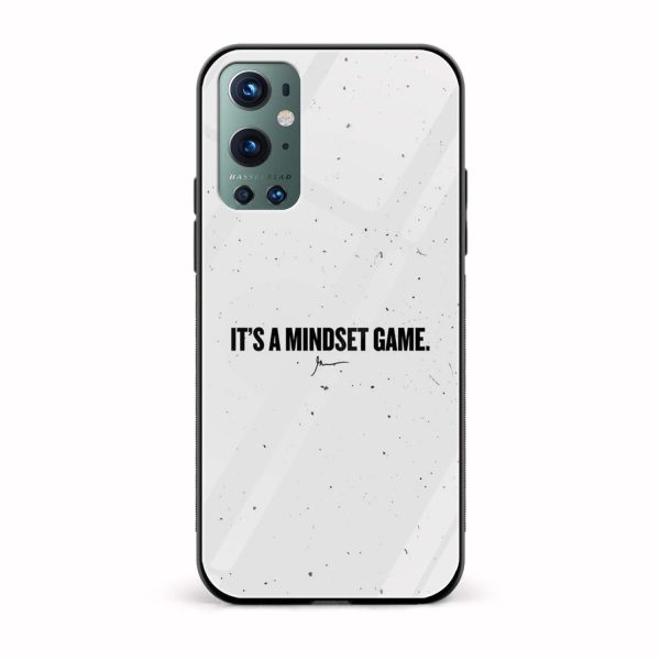 It's a Mindset Game Glass Back Phone Case
