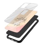 Just a GirlBoss Building her Empire Glass Back Phone Case - Image 3