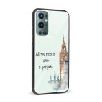All you need is a Passport Glass Back Phone Case - Image 2