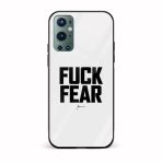 Fuck Fear Glass Back Phone Case
