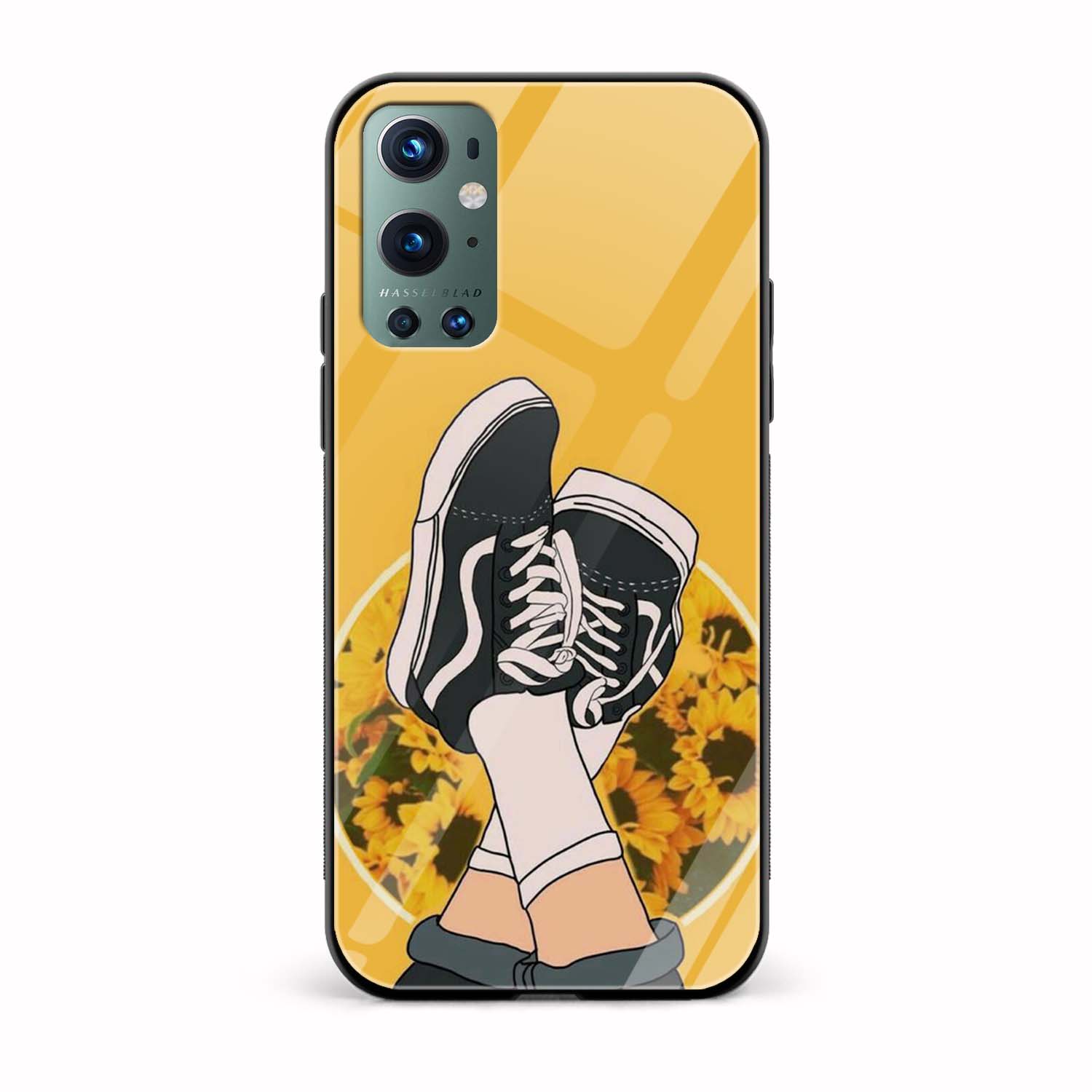 Girls Vans Glass Back Phone Case Girls Vans Glass Back Phone Case - Image 1