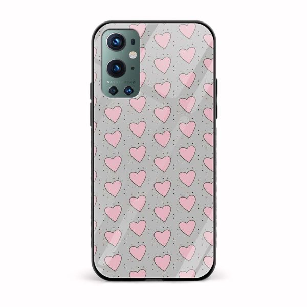 Love is in the Air Glass Back Phone Case