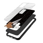 Bare Bears Glass Back Phone Case - Image 3