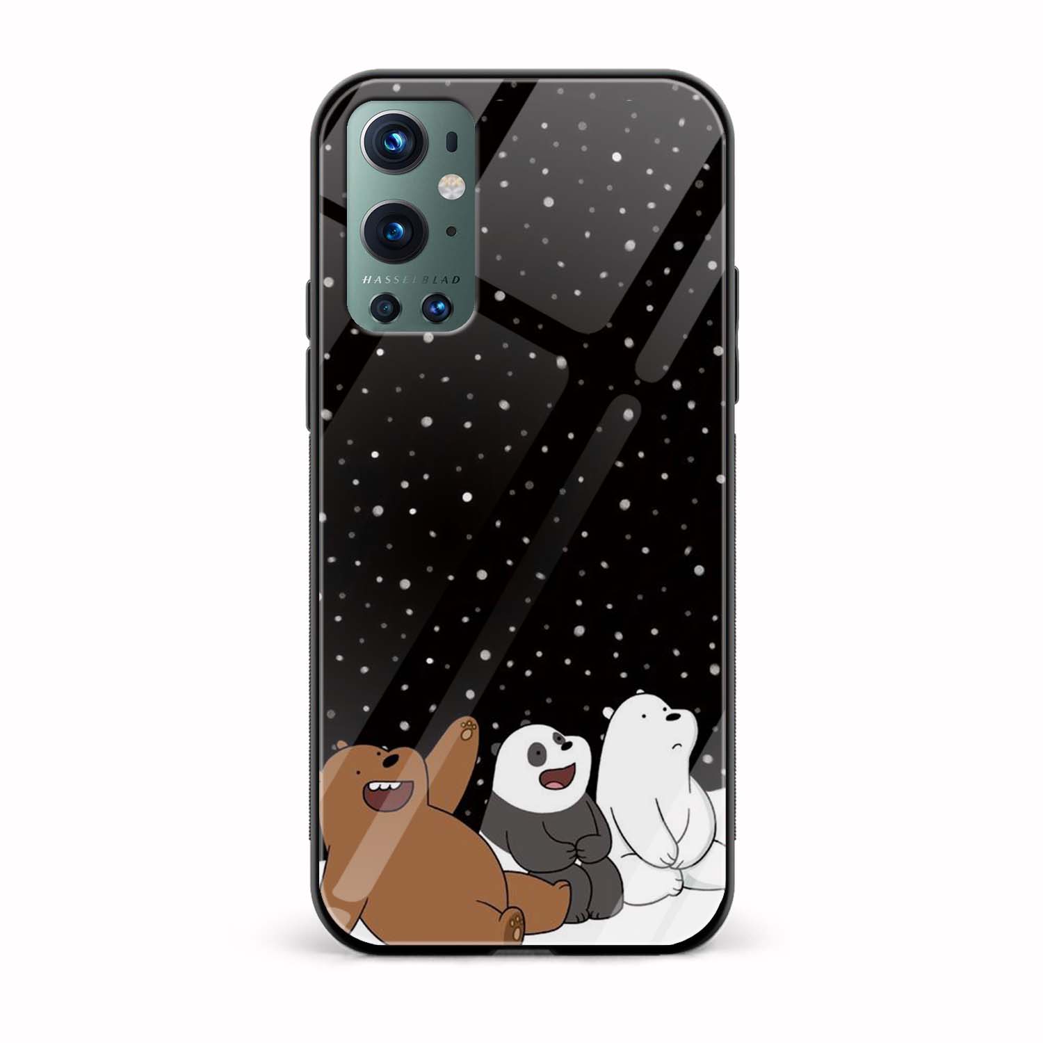 Bare Bears Glass Back Phone Case Bare Bears Glass Back Phone Case - Image 1