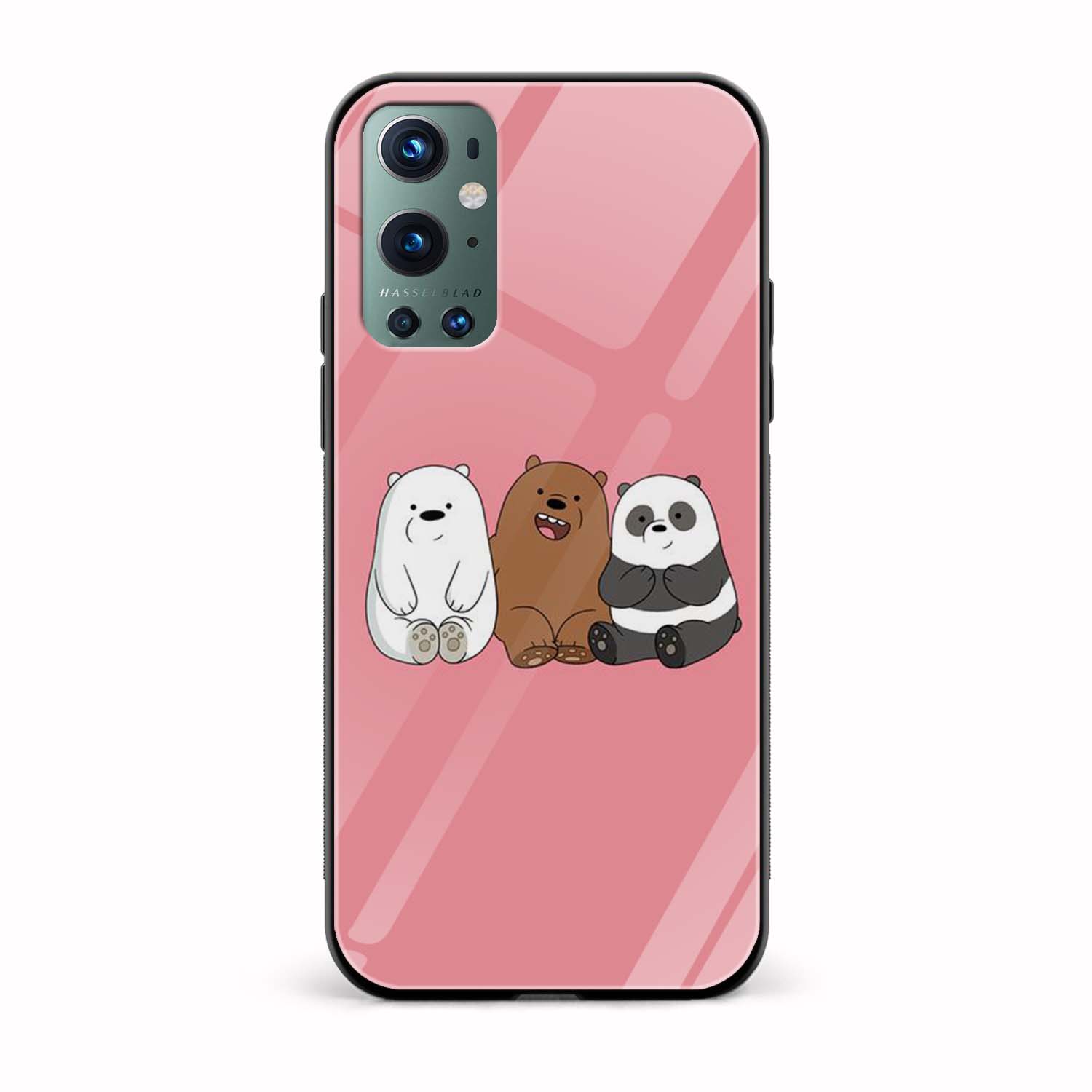 Bare Bears Glass Back Phone Case Bare Bears Glass Back Phone Case - Image 1